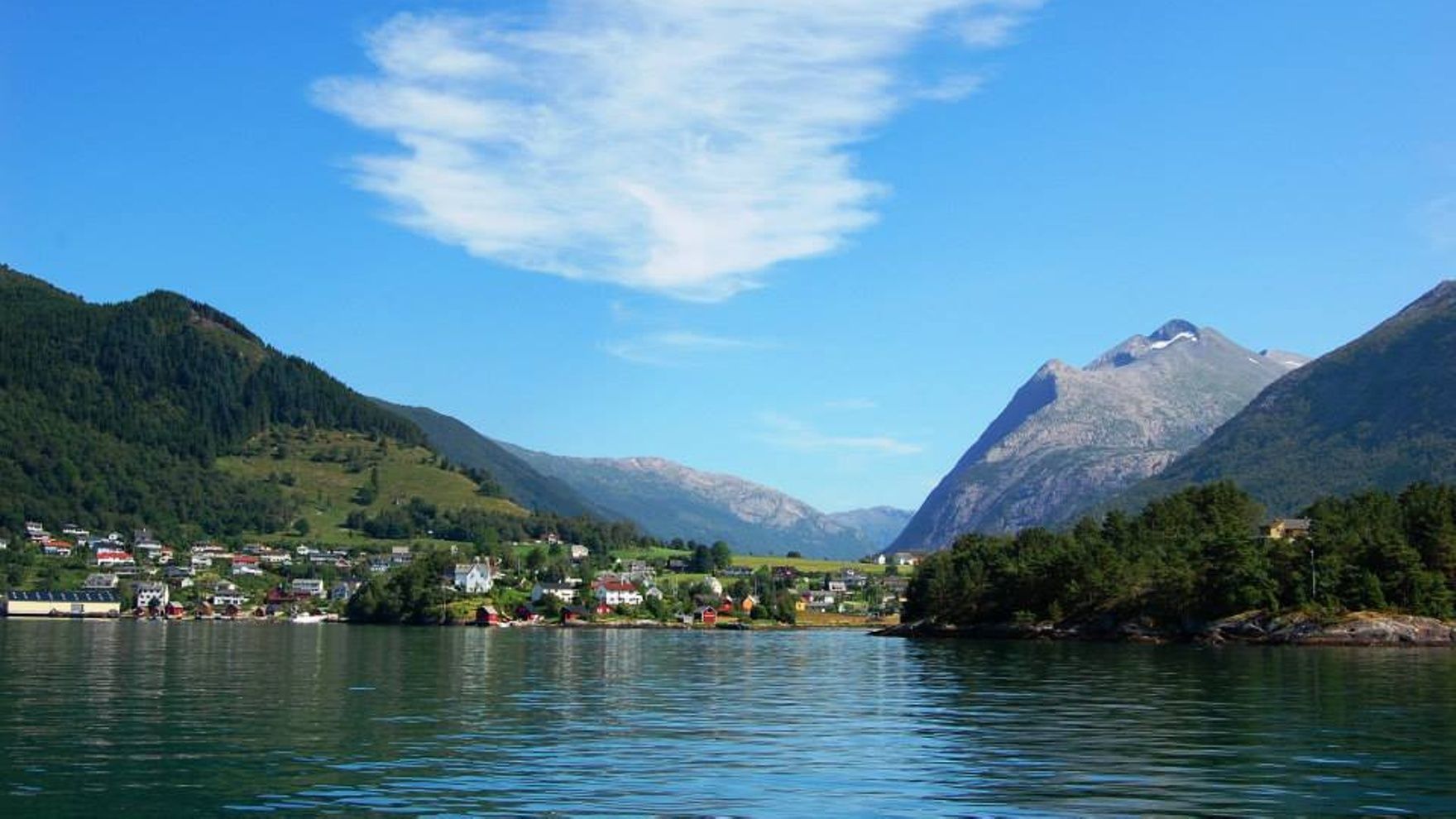 A cruise in Norway