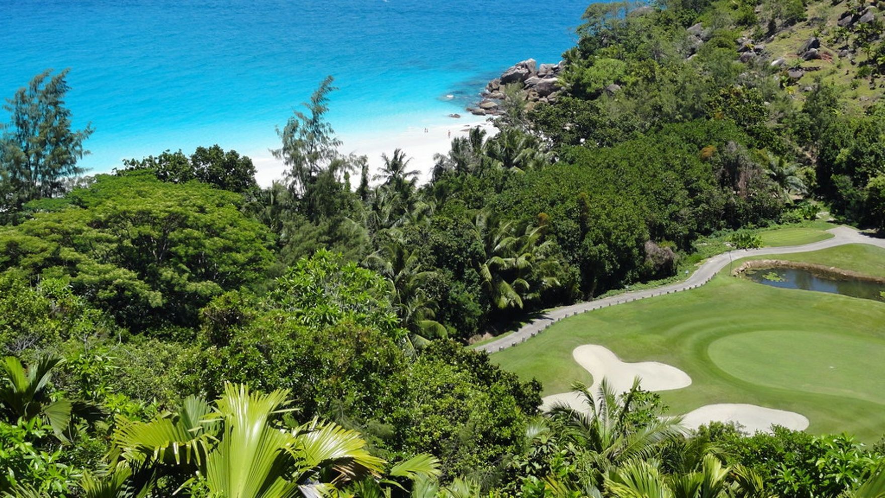 Sailing in Seychelles