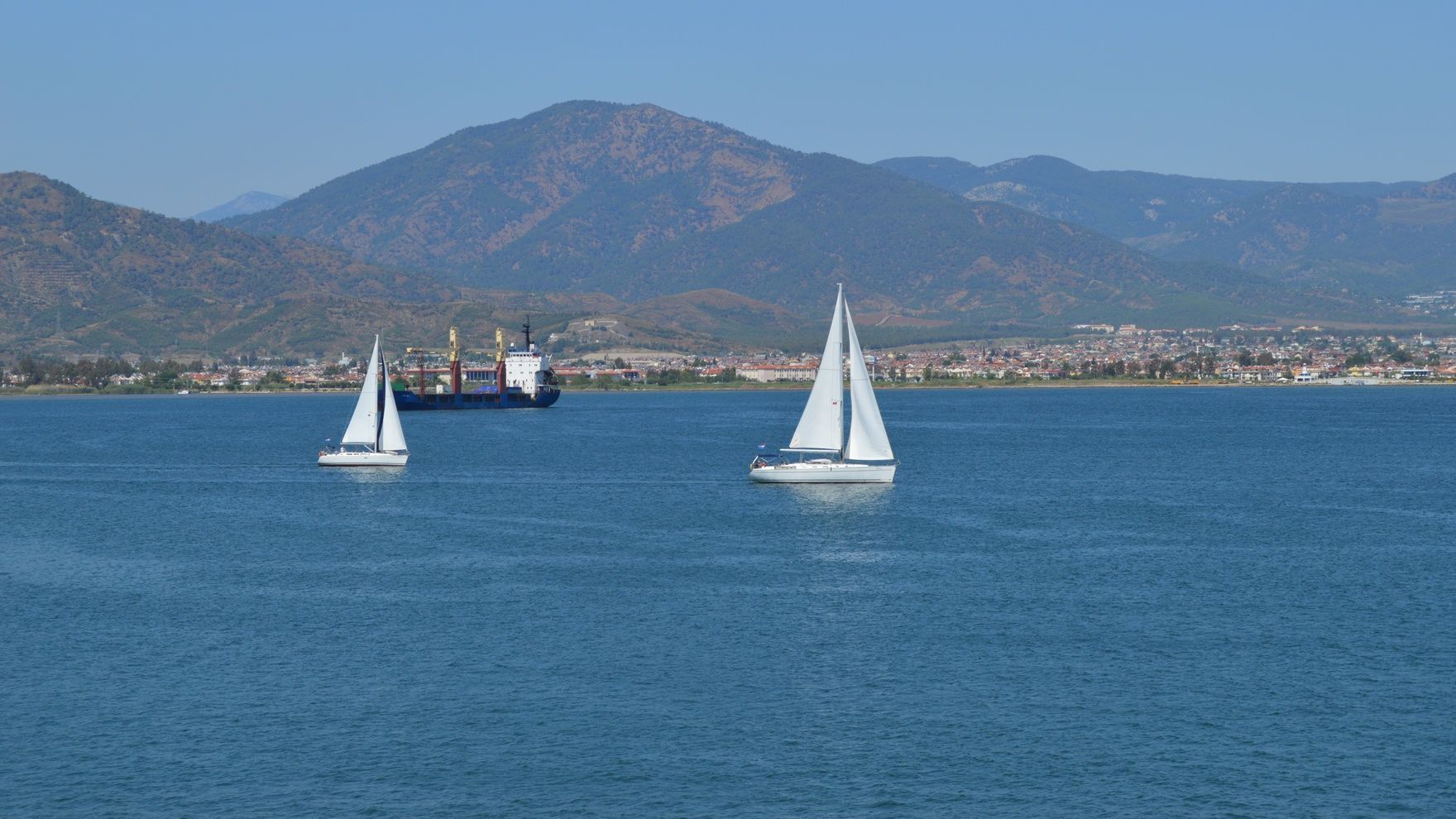 Offshore passage along the route Montenegro - Turkey