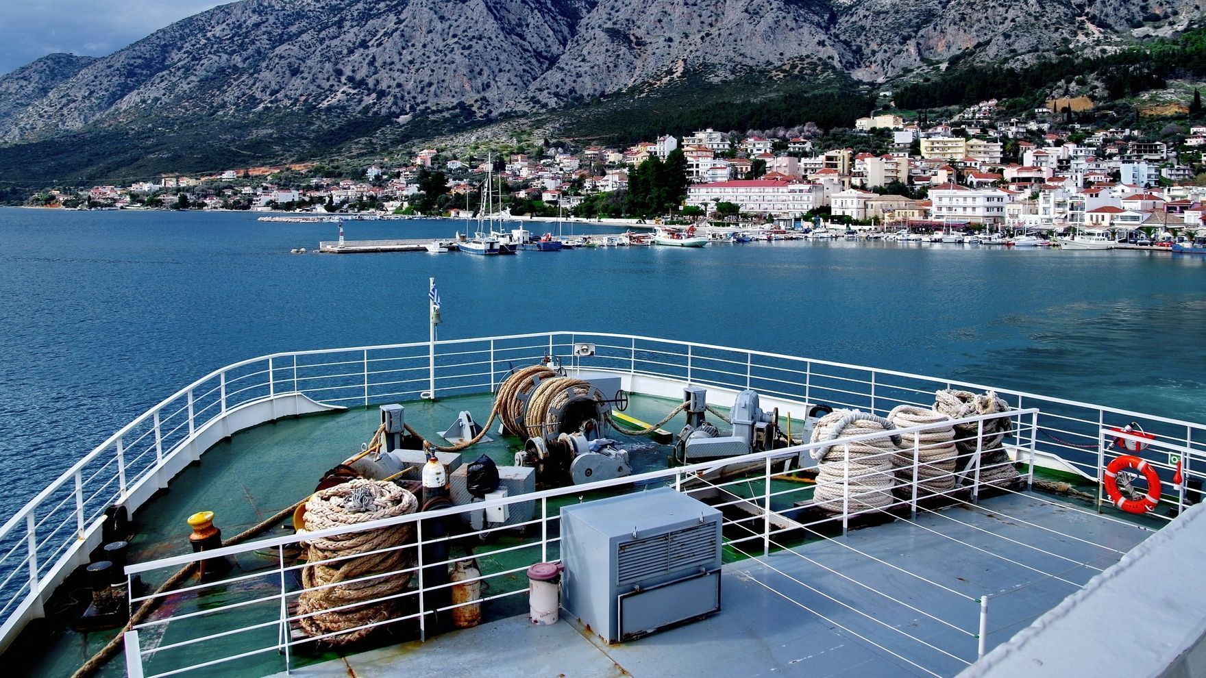 Yachting in the Ionian Sea around the Greek Islands