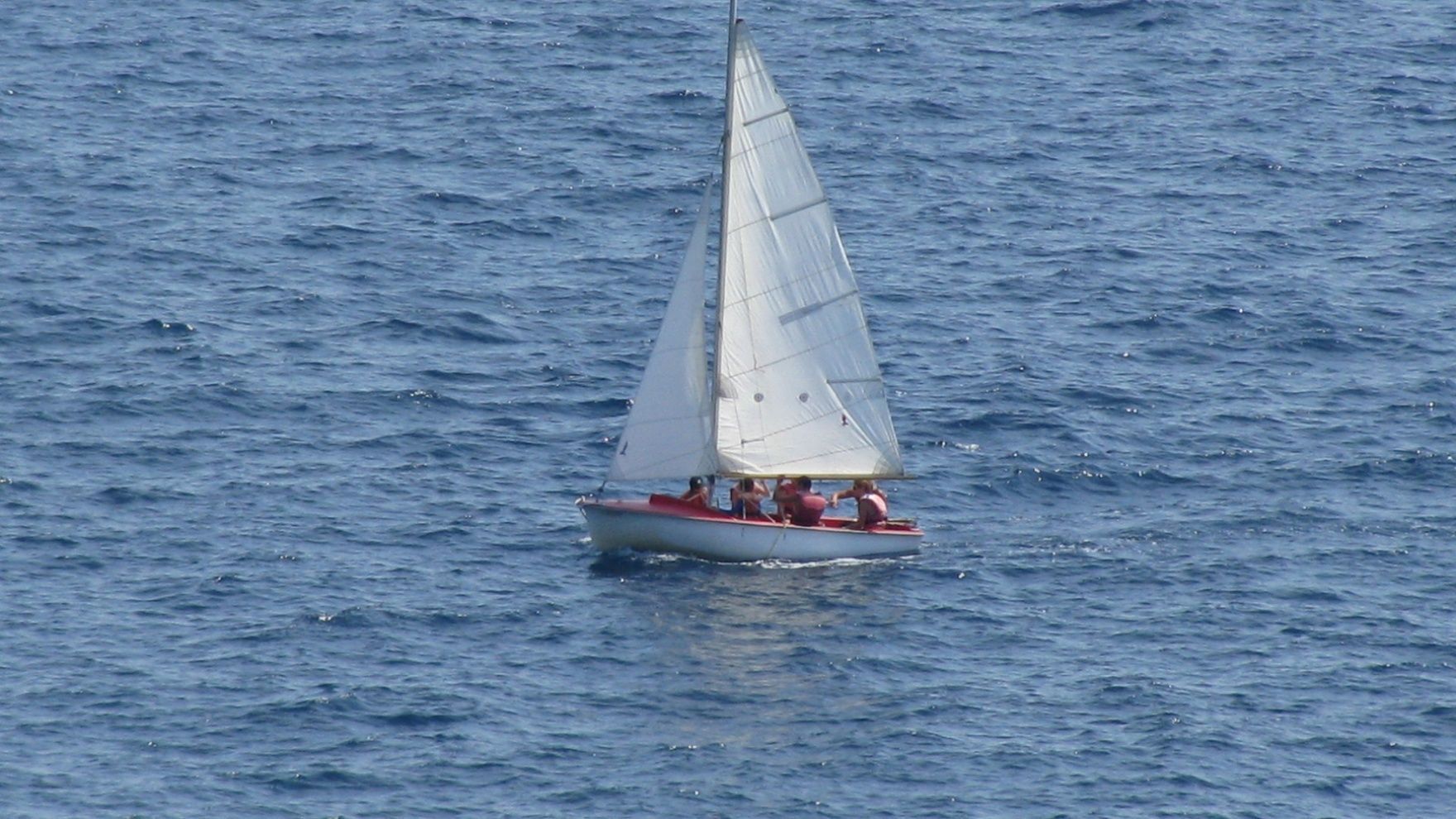 Sailing in the Moscow region