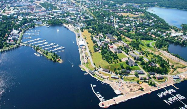 Mile building: Saimaa lakes