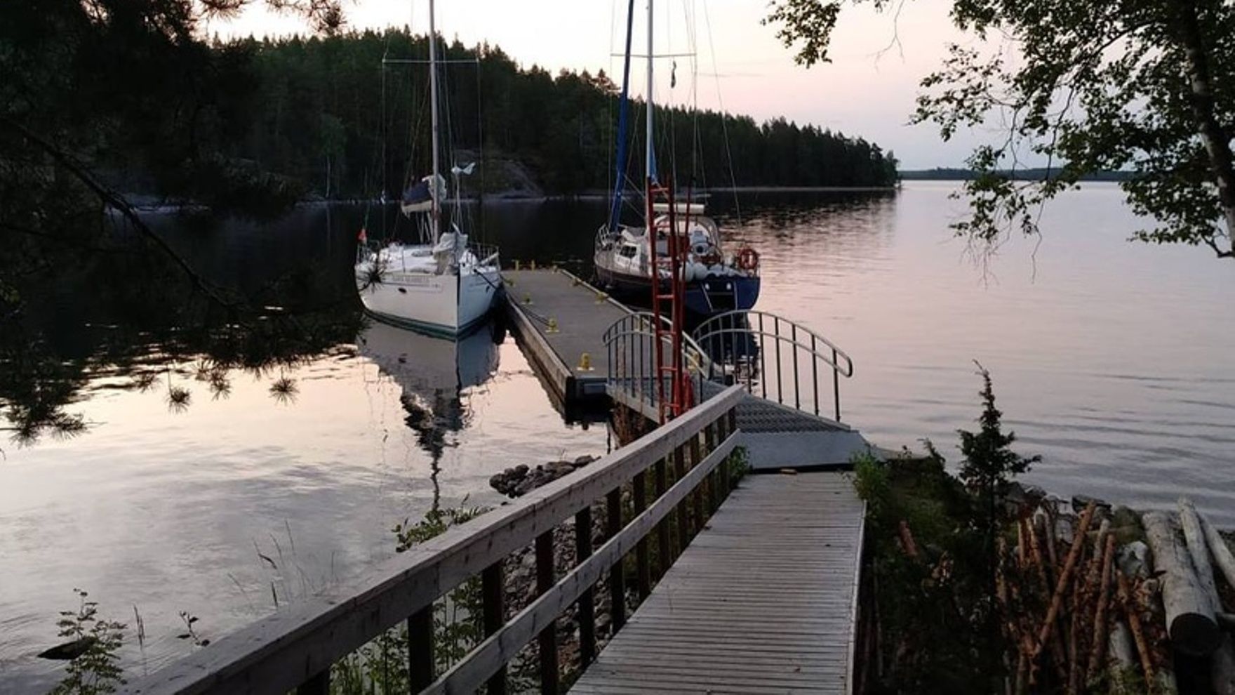 Mile building: Vyborg — Lappeenranta