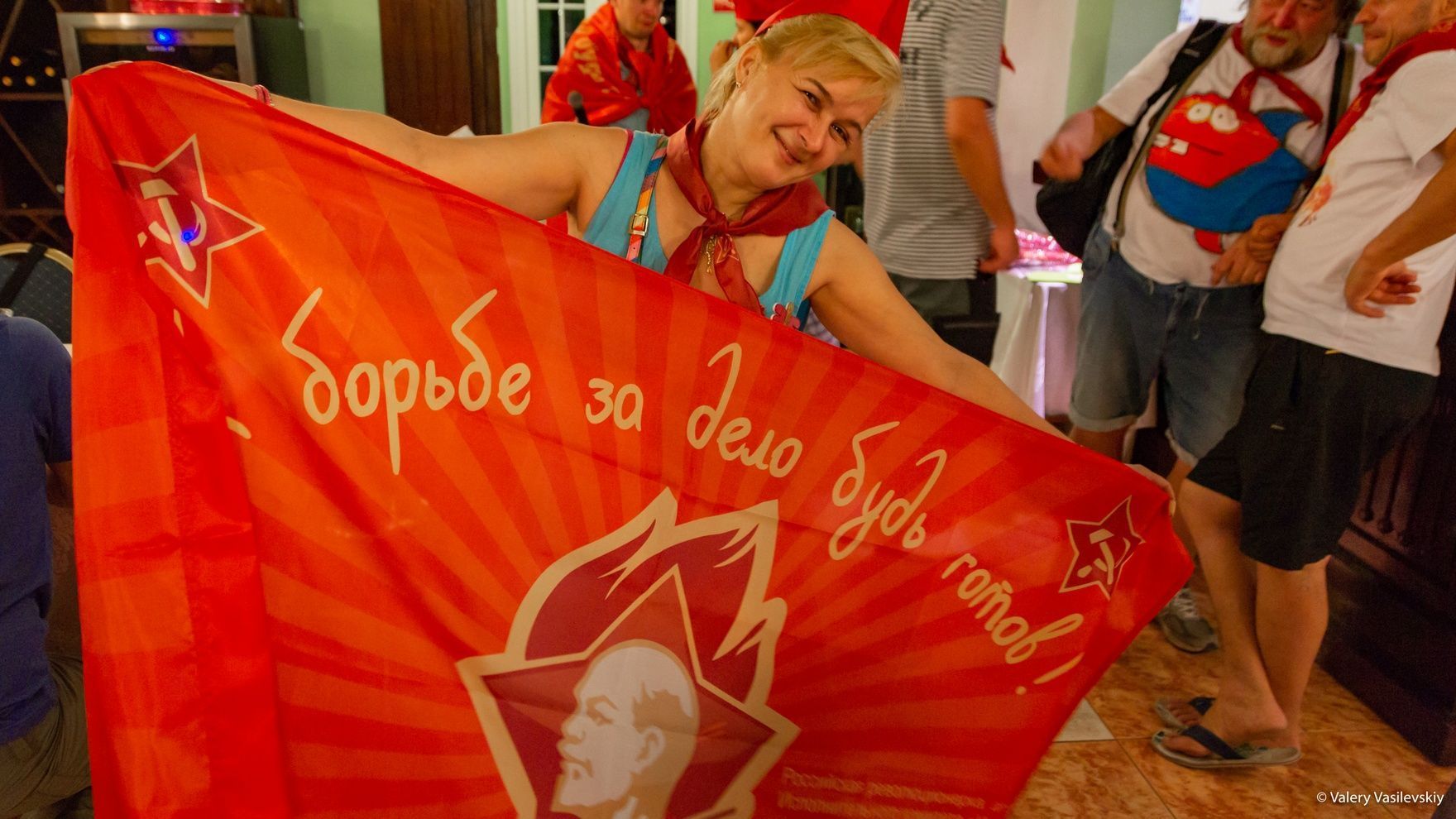 The sailing festival of “pioneers” in Cuba