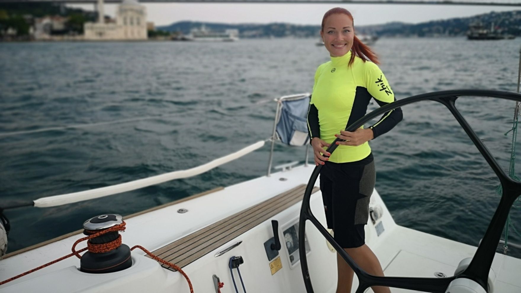 Racing Training in Istanbul on two racing boats Archambault 35
