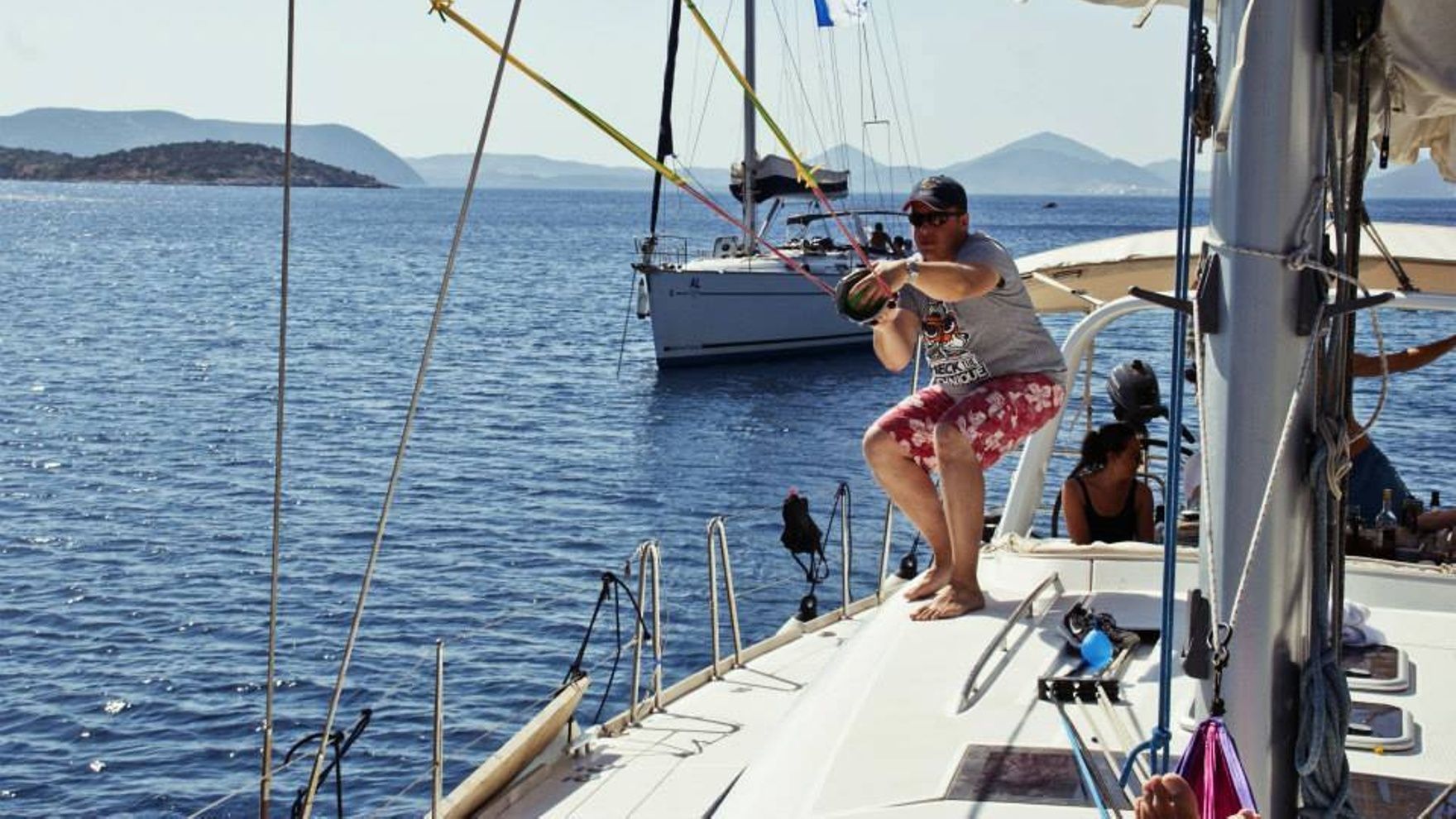 Big regatta in Greece