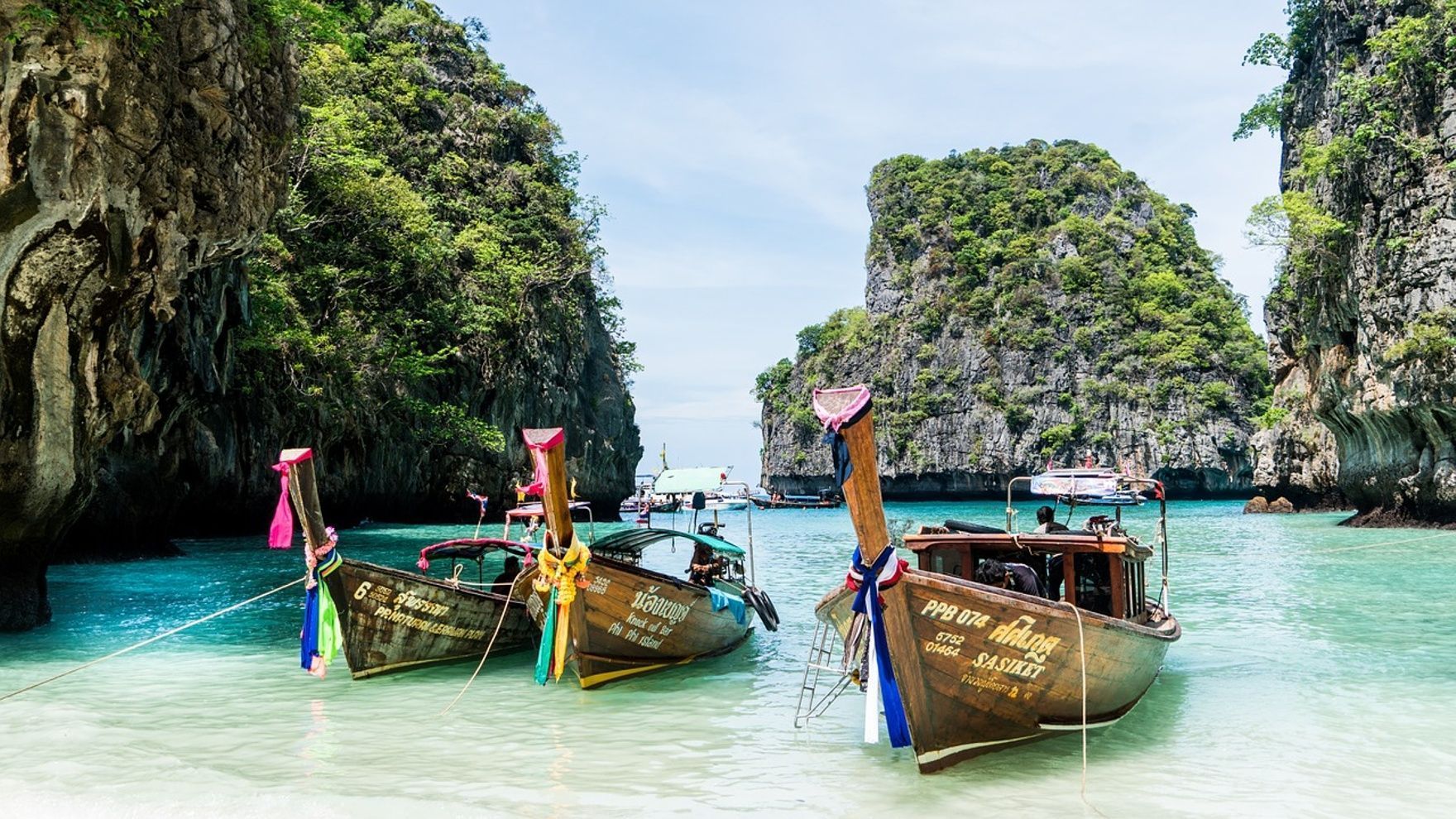 New Year regatta in Thailand