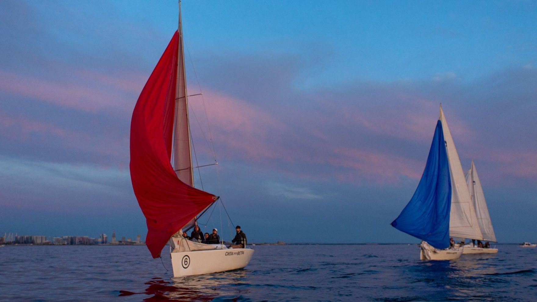 Sailing training in Saint Petersburg