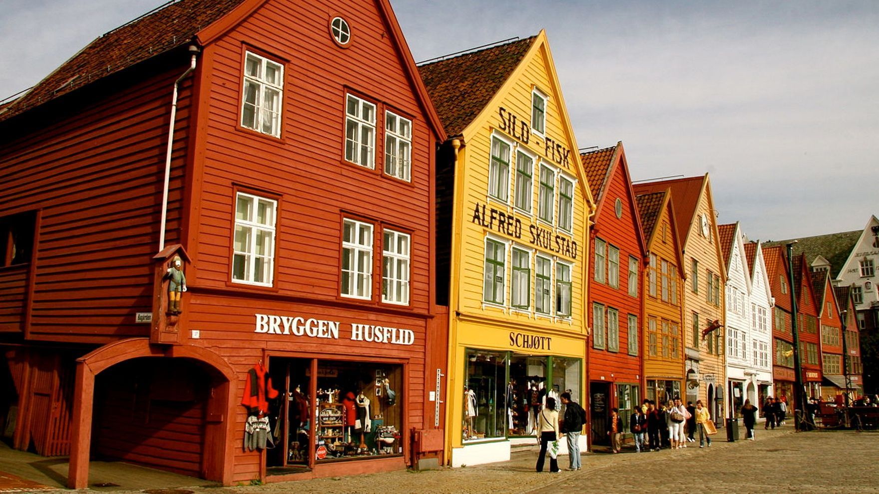 Norwegian route. Bergen - Stavanger