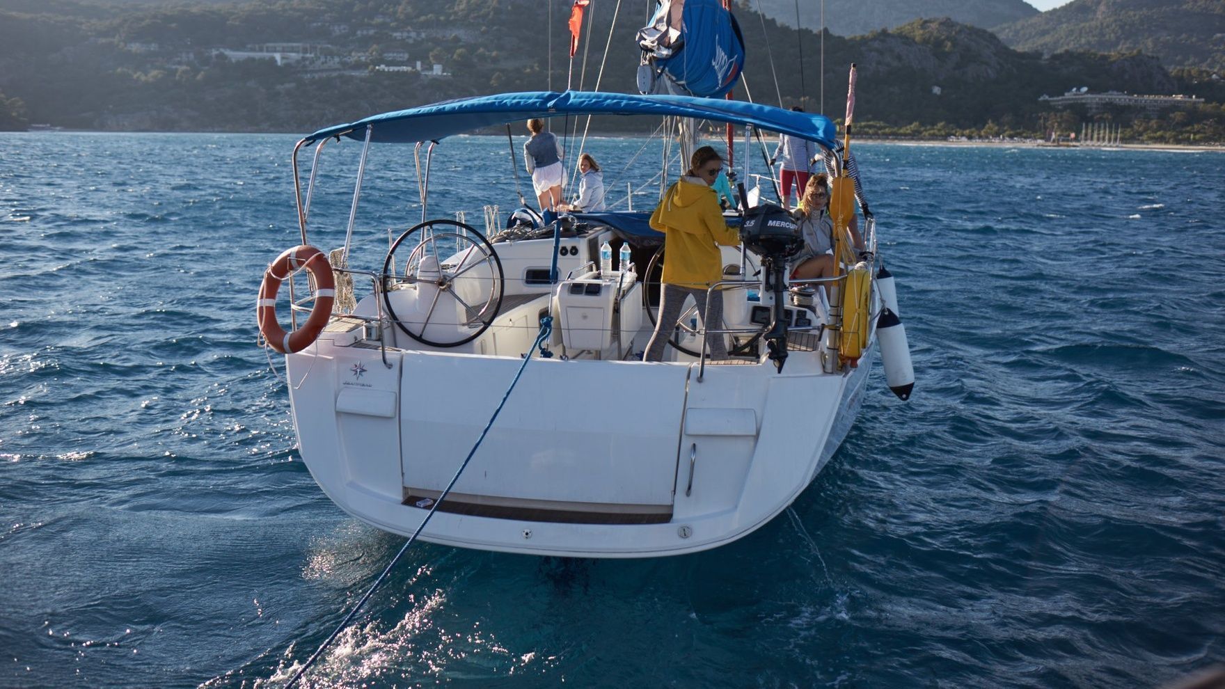 Skipper practice in Turkey. 10 days